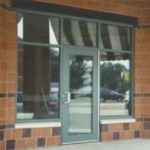 Aluminum Storefront Entry